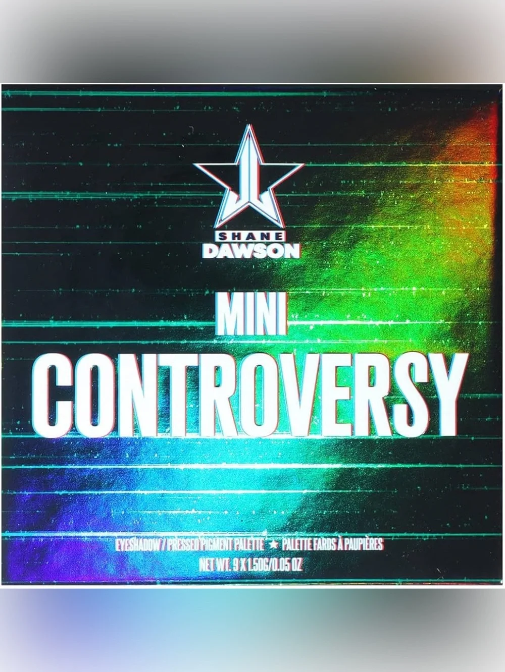 Jeffree‎ Star x Shane Dawson Mini Controversy 9-Color Eyeshadow Palette NWT